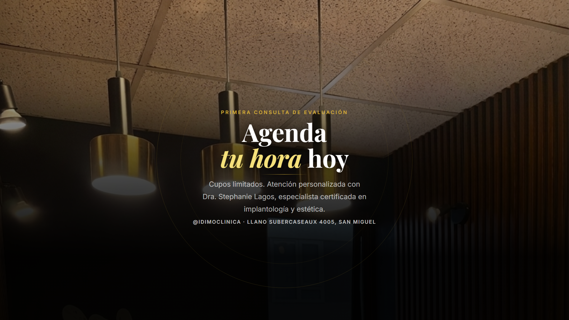 Agenda tu hora en IDIMO Clínica Dental
